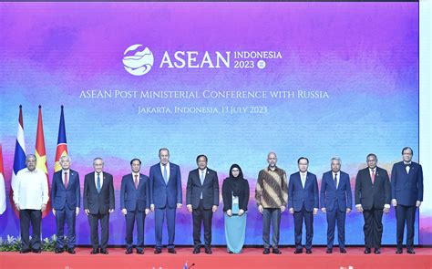 Asean Post Ministerial Conference With Russia Reaffirms Commitment On Partnership Asean Main