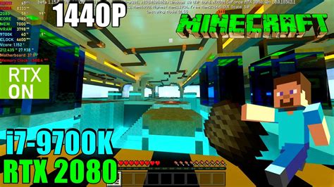 Minecraft Dxr Dlss Rtx K Ghz Max Settings P