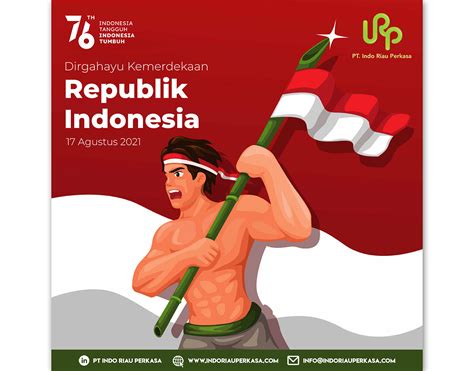 Poster Dirgahayu Kemerdekaan Republik Indonesia Ke 76 On Behance