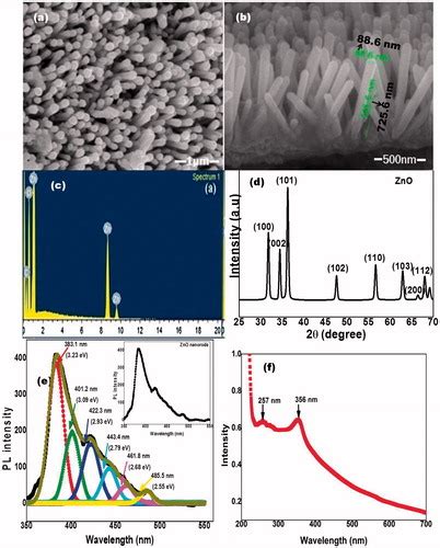 Full Article Hydrothermally Synthesized Zinc Oxide Nanorods