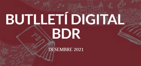 Butlletí Digital del Banc de Recursos Desembre 2021 Servei Educatiu