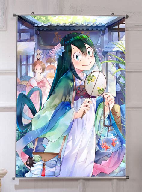 Anime My Hero Academia Asui Tsuyu Room Decor Poster Wall Scroll 60 90cm