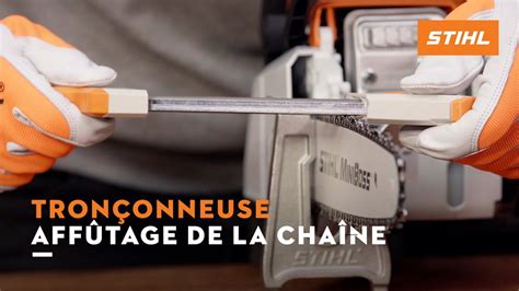 Aff Tage De La Cha Ne Tron Onneuses Stihl Youtube