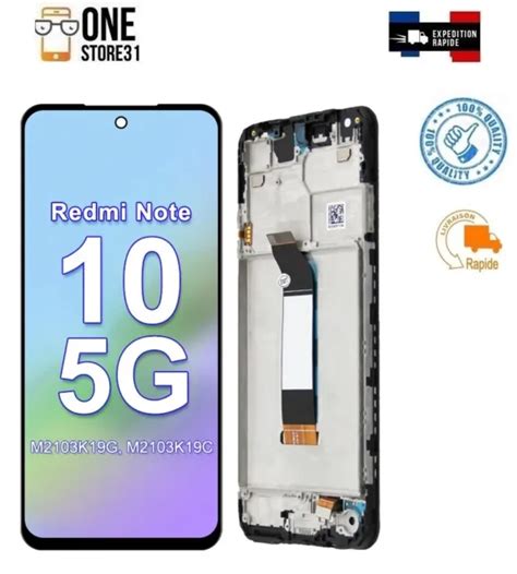 Original Ecran Lcd Complet Avec Ch Ssis Pour Xiaomi Redmi Note G