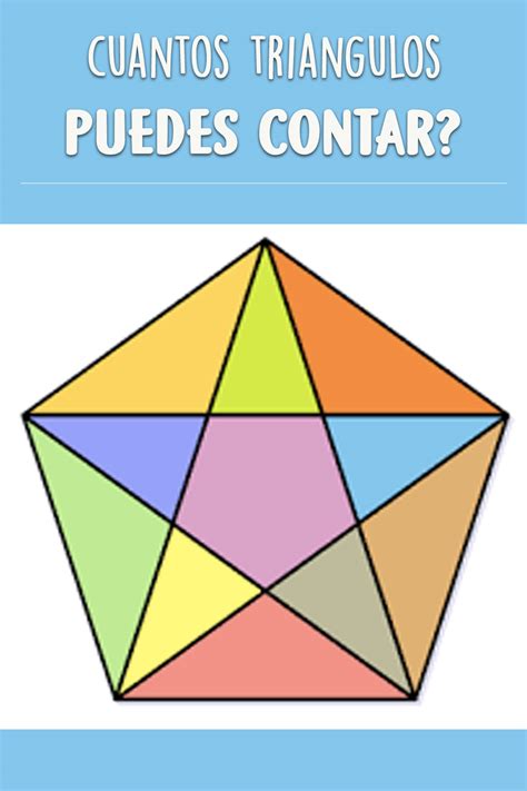 Cuantos Triangulos Puedes Contar Acertijos Con Respuesta