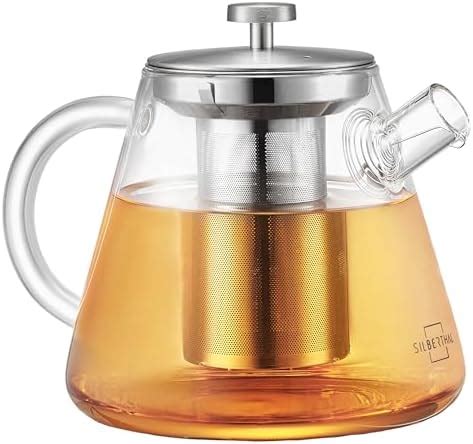 Silberthal Th I Re En Verre Avec Infuseur Amovible En Inox L