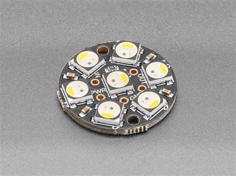 Neopixel Jewel 7 X 5050 Rgbw Led W Integrated Drivers Natural White