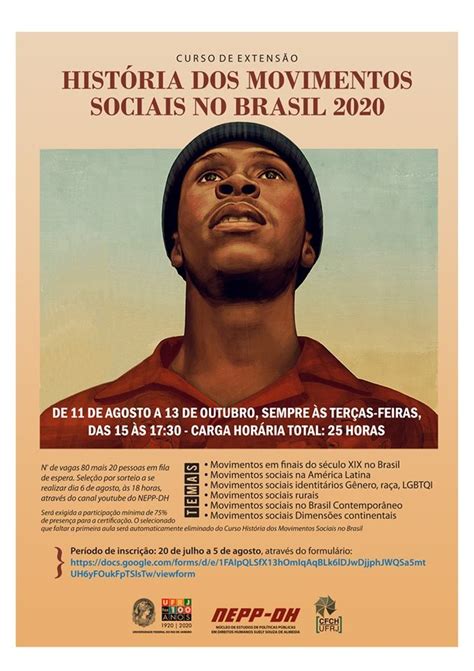 Curso De Extens O A Hist Ria Dos Movimentos Sociais No Brasil