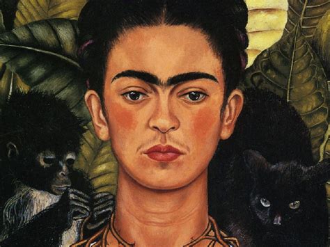 Postcards in Isolation 10: Frida Kahlo, Self-Portrait with Thorn Necklace and Hummingbird, 1940 ...