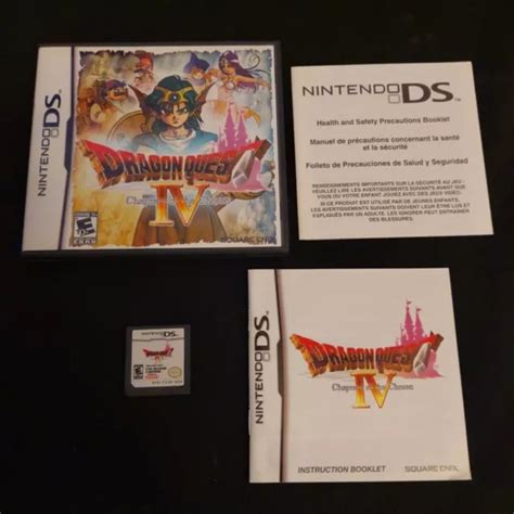 Dragon Quest Iv Chapters Of The Chosen Nintendo Ds Cib Complet