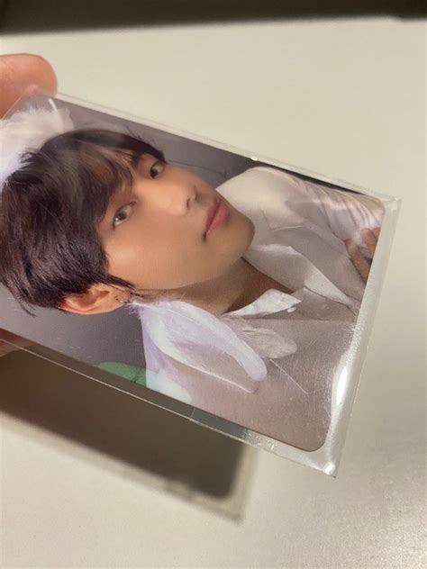 BTS PHOTOCARD TAEHYUNG MOTS7 V1 ALBUM PC V MAP OF THE SOUL SEVEN