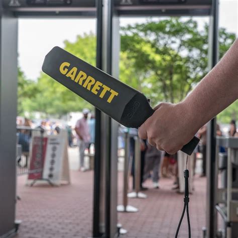 garrett guide handheld security metal detector insight security