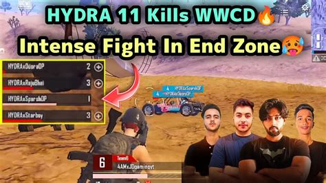 HYDRA 11 Kills WWCD Intense Fight In Last Zone YouTube