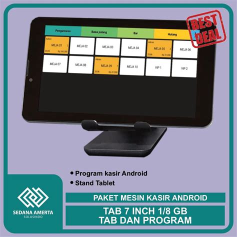 Jual Paket Mesin Kasir Android POS Tablet Tab 7 Inch 1 8 GB TAB