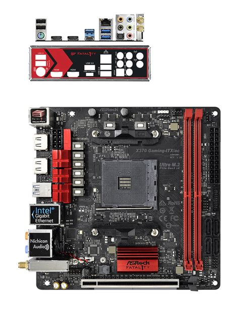 Buy ASRock Fatal1ty X370 Gaming ITX AC Motherboard X370 GAMING ITX AC