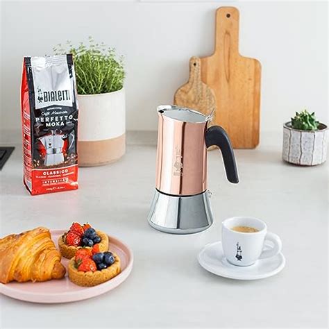 Bialetti New Venus Induction Stovetop Coffee Maker Suitable For All Types Of Hobs 1810