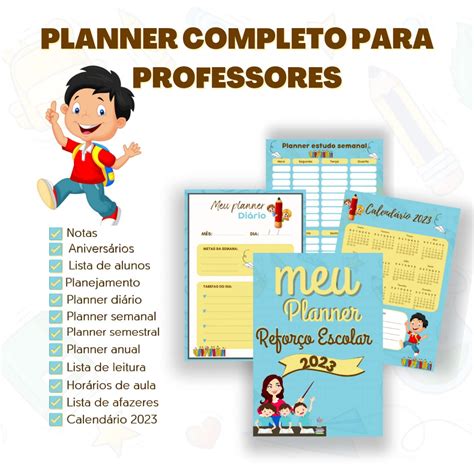 PLANNER REFORÇO ESCOLAR