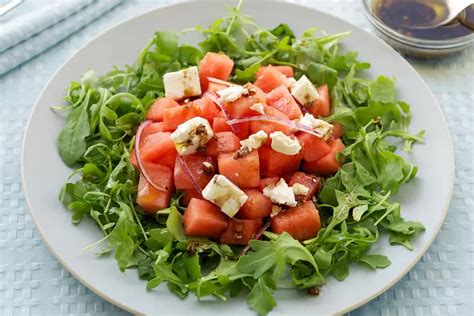 Arugula Watermelon And Feta Salad Recipe