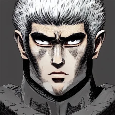 Portrait Of Guts From Berserk Fan Art Digital D Stable Diffusion