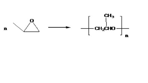 环氧丙烷开环聚合的反应式 百度知道