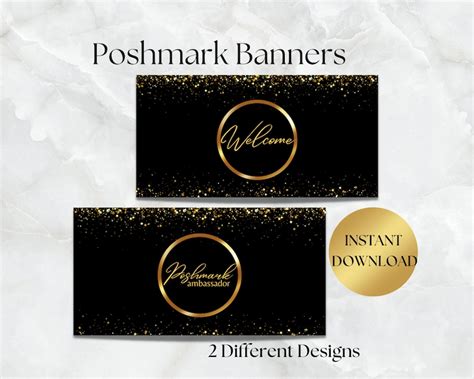 Poshmark Banner Sign Poshmark Header Poshmark Seller Closet Banner ...