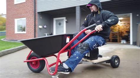 How To Make Electric Wheelbarrow For Your Home Amazing Idea Youtube