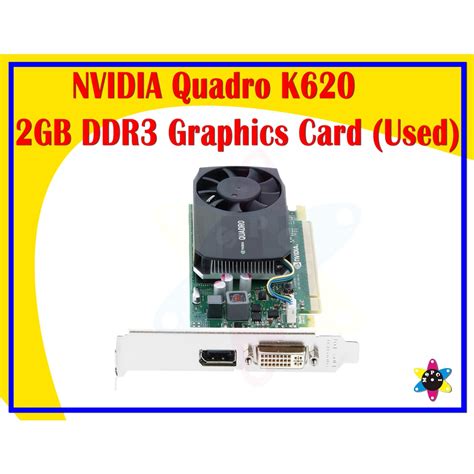 NVIDIA Quadro K620 2GB DDR3 Graphics Card Used Shopee Philippines