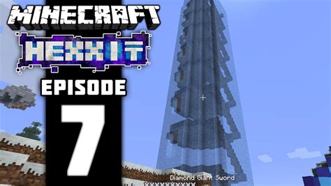 MINECRAFT Hexxit Survival Episode 7 Ice Battle Tower YouTube