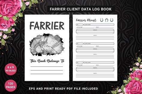Farrier Clint Data KDP Interior Graphic by mirazoozeCreative Fabrica