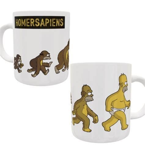 Caneca Personalizada Homersapiens Homer Simpsons Shopee Brasil