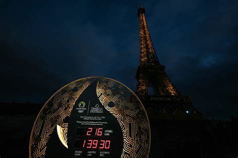 Compte à rebours Paris 2024 x Tour Eiffel Le Café du Sport Business