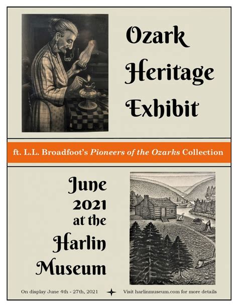 Harlin Museums Ozark Heritage Exhibit To Feature Acclaimed Broadfoot