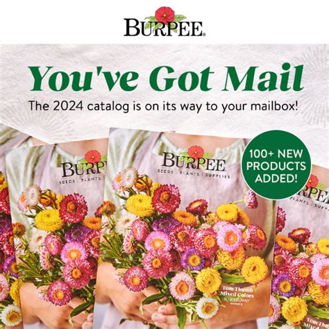 Your Catalog Is On Its Way Burpee