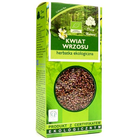 Wrzos kwiat EKO 500 g ZIOŁA LUZEM Dary Natury Ziołowy Zakątek