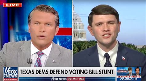 Texas Democrat James Talarico Confronts Fox News Host Pete Hegseth On