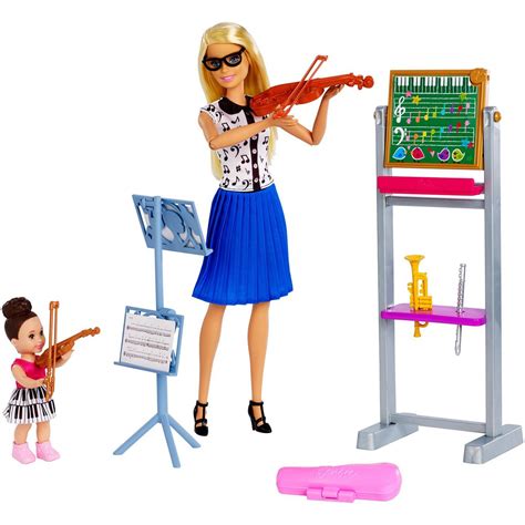 Jual Barbie Music Teacher Doll Playset Original Mattel Boneka Mainan