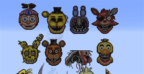 Fnaf Pixel Art Updated By Aurorathewyvern On Deviantart