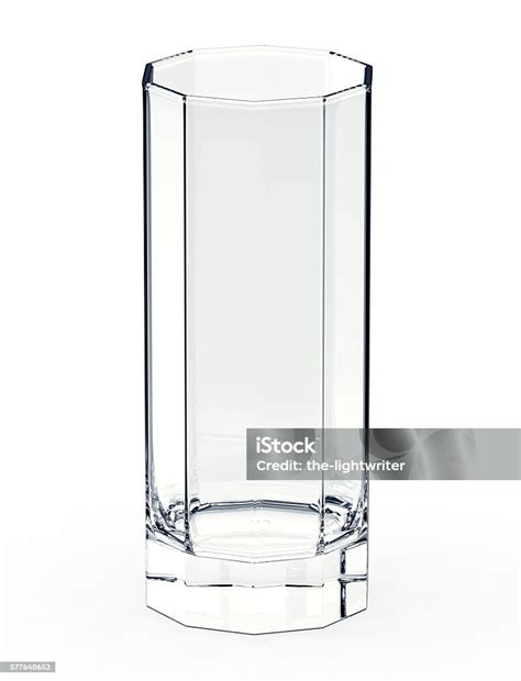 Drinking Glass Isolated On White Stock Photo Download Image Now