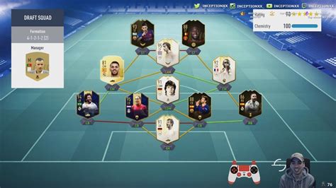 INSANE DRAFT TEAM WE COME UP AGAINST RAGE FIFA 19 ULTIMATE TEAM