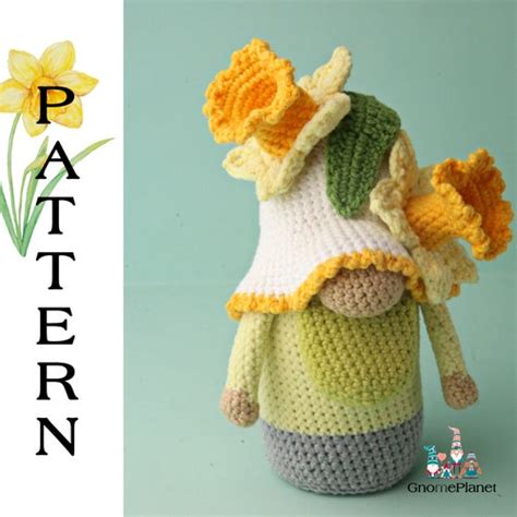 Crochet Pregnant Gnome Pattern Amigurumi Mother S Day Etsy