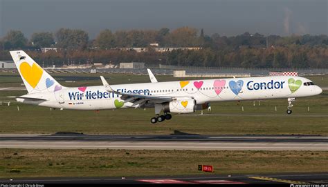 D ABON Condor Boeing 757 330 WL Photo By Chris De Breun ID 1044386