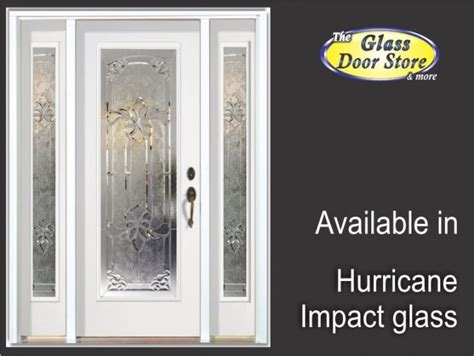 Hurricane Impact Glass Door Insert Options Glass Door Fiberglass Entry Doors Florida Hurricane