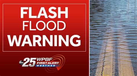 Flash Flood Warning Issued For Parts Of Palm Beach County