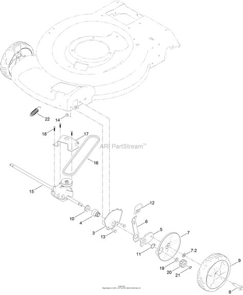 Toro 22 Inch Recycler Lawn Mower Parts Diagram Toro Recycler