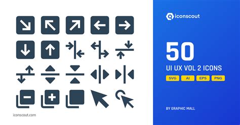 Download UI UX Vol 2 Icon pack Available in SVG, PNG & Icon Fonts