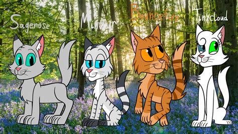 Warrior Cats - Skyclan cats 2 by LightningSparkleStar on DeviantArt