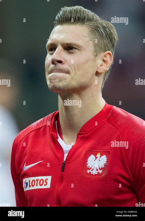 Lukasz Piszczek Of Poland During The UEFA Euro 2020 Qualifier Between