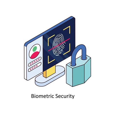 Biometric Security Vector Isometric Icons Simple Stock Illustration 21499915 Vector Art At Vecteezy