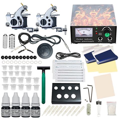 Amazon Chiitek Complete Tattoo Kit 2 Pro Machine Guns For