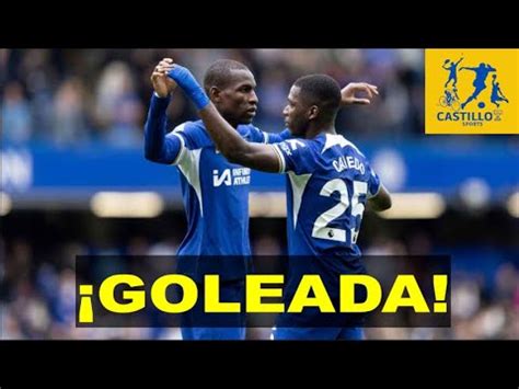 Chelsea Gole A West Ham Con Un Mois S Caicedo A Gran Nivel Youtube